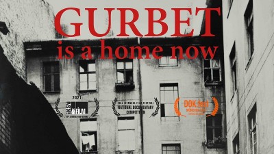 Poster Online Gurbet is a home now klein